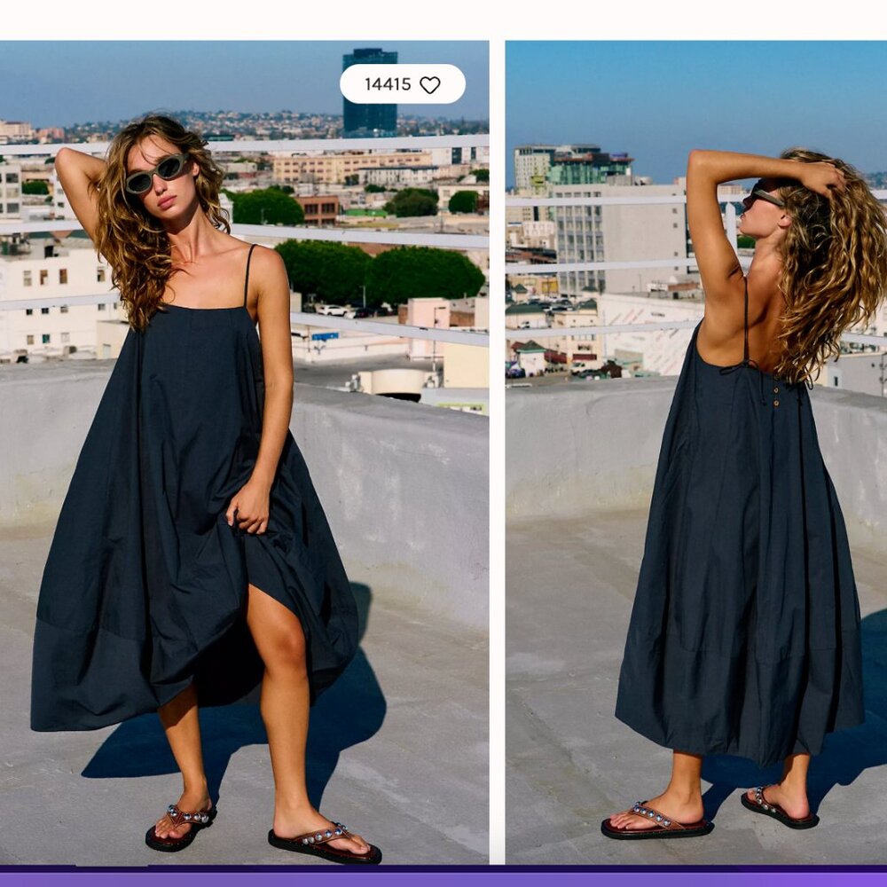 Free People Struttin Midi XS